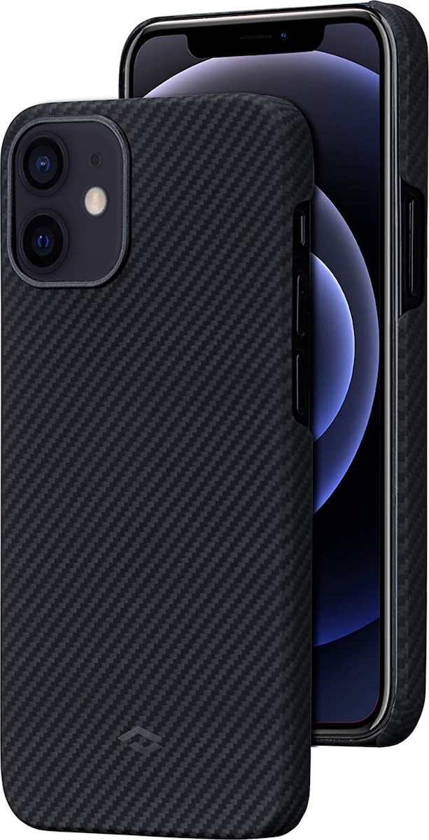 Pitaka Air Case Back Cover Συνθετική Γκρι Kevlar Black / Grey (iPhone