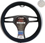 Simoni Racing Car Steering Wheel Cover with Diameter 37-39cm με Στρας Leatherette Black