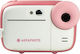 AgfaPhoto Realikids Pink Children's Camera 12MP with Thermal Printing Pink