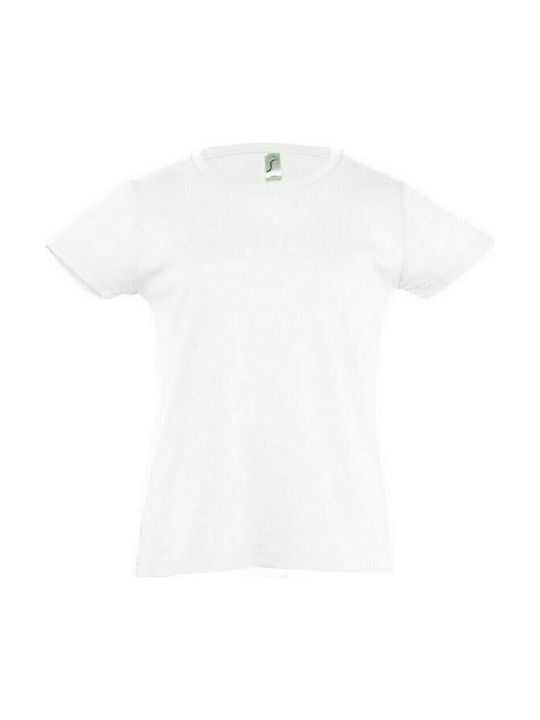 Sol's Παιδικό T-shirt Λευκό