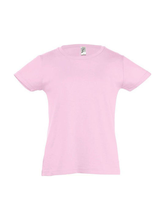 Sol's Παιδικό T-shirt Medium Pink