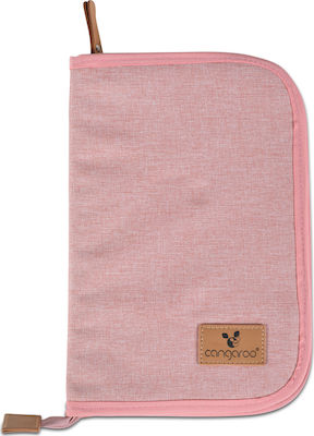 Cangaroo Baby Health Booklet Case Liam for Girl Pink