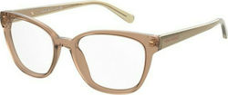 Tommy Hilfiger Plastic Eyeglass Frame Butterfly Beige TH1840 FMP