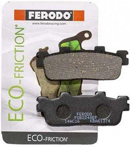 Ferodo Τακάκια Μοτοσυκλέτας Πίσω Kymco Down Town για Kawasaki J300 Kymco People / Grand Dink / DINK / Downtown 200i / Agility 300