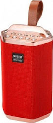 WSTER Bluetooth Speaker 5W with Radio and Battery Life up to 4 hours Red