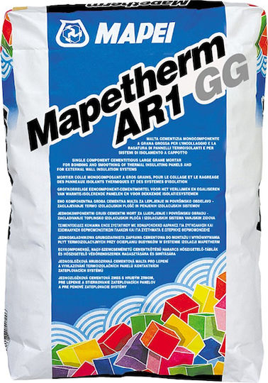 Mapei Σοβάς Τσιμεντοκονίαμα Ενός Συστατικού Mapetherm AR1 GG 25kg 25kg