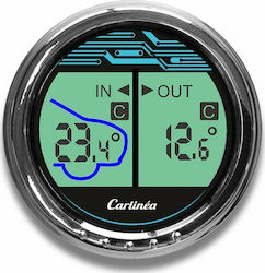 Carlinea Ψηφιακό Θερμόμετρο Αυτοκινήτου In/Out