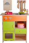 Gram Toys Kids Household Appliance Wooden Kitchen made of Wood MSN13025