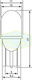 Auto Gs Lampa Auto Trifa 20ma T10 Roșie 24V