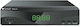 Opticum T90 Plus Ψηφιακός Δέκτης Mpeg-4 Full HD (1080p) με Λειτουργία PVR (Εγγραφή σε USB) Σύνδεσεις SCART / HDMI / USB