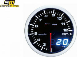 Depo Racing Αναλογικό Όργανο Πυρόμετρο Αυτοκινήτου 52mm