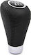 Autoline Shift Knob Elegance Δερμάτινο Universal black B