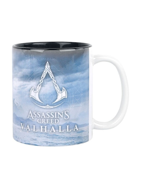 Abysse Assassin's Creed - Raid Valhalla Κούπα Κεραμική Μπλε 320ml