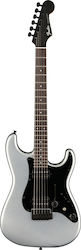Fender Ηλεκτρική Κιθάρα Boxer Series με HH Διάταξη Μαγνητών και Tremolo Ταστιέρα Rosewood σε Χρώμα Inca Silver