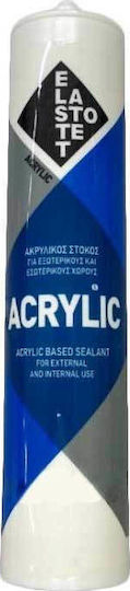 Elastotet Acrylic Silicon Acrilic Maro 280ml 1buc