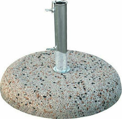 Freebox Umbrella Stand made of Cement with Regulator in Gray Color 52x52cm