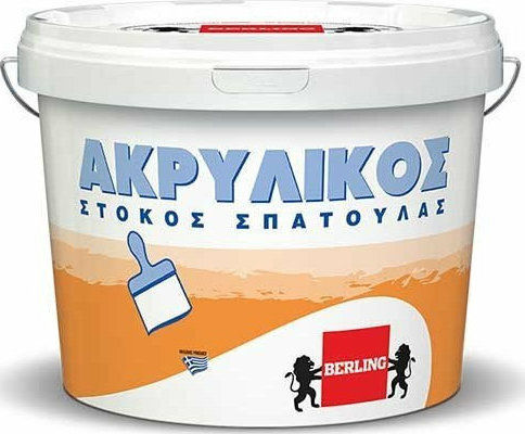 Berling General-Purpose Acrylic Putty for Filling Cracks and Holes White 250ml