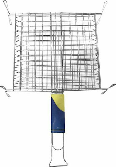 HOMie Double Metallic Grill Rack with Legs 40x35cm