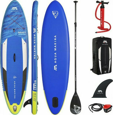 Aqua Marina Beast 10'6'' Inflatable SUP Board with Length 3.2m