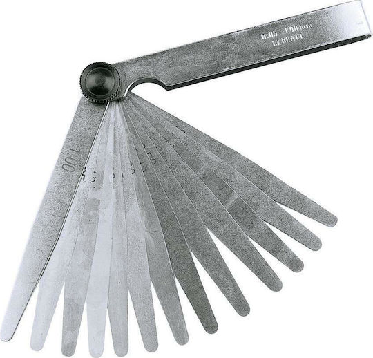 Silverline Silverline Motorventilspielausgleichsbleche 13 Stücke (0,05 - 1,00mm)