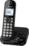 Panasonic KX-TGC460 Безжичен телефон с отворено слушане Черно