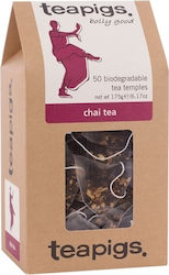 Teapigs Black Tea Chai Tea 50 Bags
