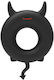 Rimba Devil Ring Cock Ring Schwanz Schwarz