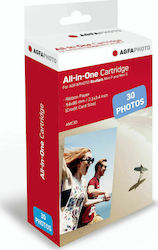 AgfaPhoto Cartridge & Paper 54x86 30 Φύλλα