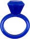 Chisa Novelties Get Lock Diamond Cock Ring Blue 2.5cm
