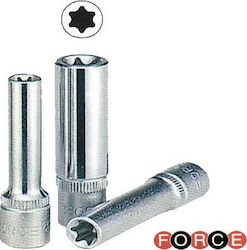 Force Καρυδάκι Torx Μακρύ με Καρέ Υποδοχής 1/2"...