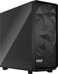 Fractal Design Meshify 2 XL Dark Tempered Glass Midi Tower Κουτί Υπολογιστή με Πλαϊνό Παράθυρο Μαύρο