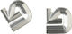 Burton Aluminum Logo Stomp Pad Tampoane Stomp Pads 10797100073