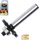 Tactix Router Cutter for Internal Rebate with Guide 5mm Cutting Tool Tool in Wood 5mm with Guide and Bearing