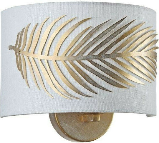 Maytoni Farn Modern Wall Lamp with E14 Gold 19x12x24cm
