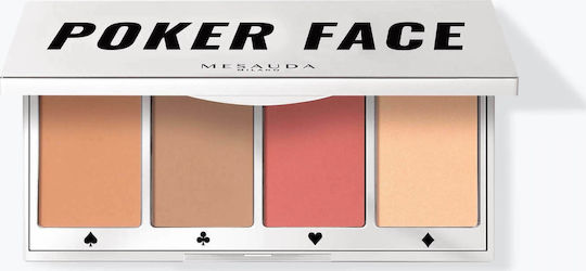 Mesauda Milano Poker Face Multi Use Gesicht Palette 02 Medium 20gr