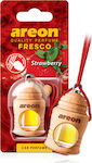 Areon Car Air Freshener Pendand Liquid Fresco Strawberry 4ml
