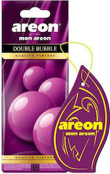 Areon Car Air Freshener Tab Pendand Mon Double Bubble