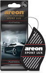 Areon Αρωματική Καρτέλα Κρεμαστή Αυτοκινήτου Sport Lux Platinum