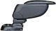 Cik Car Armrest for Citroen Berlingo 2018 Ηλεκτρικός S2 Black