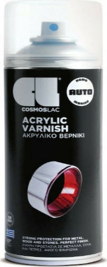 Cosmos Lac Спрей Полски Acrylic Varnish с Мат Ефект Прозрачен 400мл