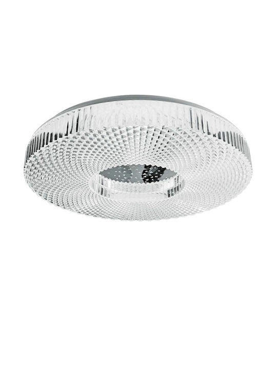 Vivalux Aria Таванно осветление 51.2бр Сребрист с Вграден LED и Дистанционно Управление