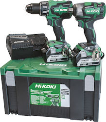 Hikoki KC18DPL Set Mașină De Găurit Și Șurubelniță Cu Impact Hikoki KC18DPL Set Mașină De Găurit Și Șurubelniță Cu Impact