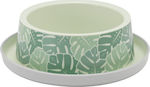 Moderna Trendy Dinner Πλαστικό Μπολ Φαγητού & Νερού για Σκύλο Small Eden σε Πράσινο χρώμα 350ml