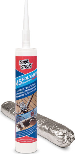 Durostick MS-Polymer Marine Силиконова Мастика Dark 600мл 1бр