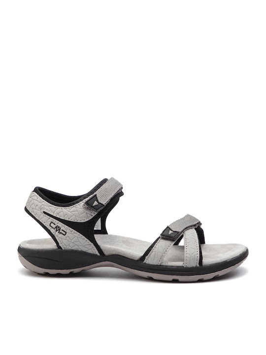 Adib Flache Sandalen für Damen Sportlich in Gray Farbe