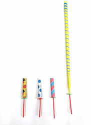 Magische Plastik-Serpentin-Streamer Mit Gelber Basis