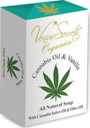 Venus Secrets Cannabis Oil & Vanilla Soap Bar 150gr