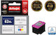 Active Jet Inkjet Printer Compatible Ink HP 62XL C2P07AE 460 Pages 18ml Multiple (Color)