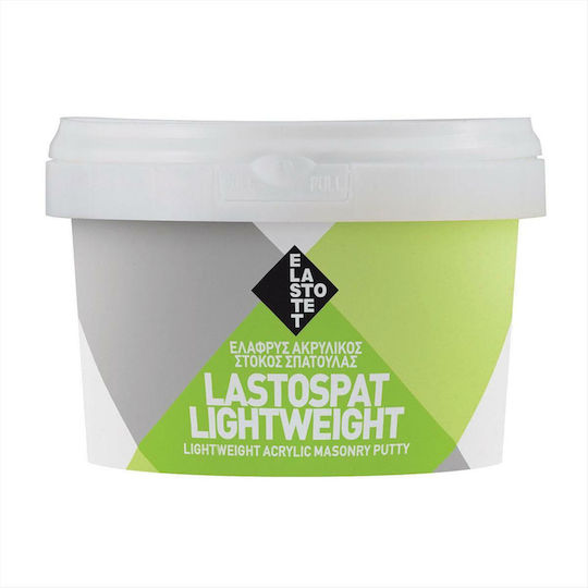Elastotet Lastospat Lightweight Αφρόστοκος Έτοιμος Λευκός 1lt