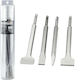 Bormann Pro BHT1450 Set Pointed Chisel & Chisel Bits & Handful 250x40mm with SDS Plus Socket 4pcs 028536